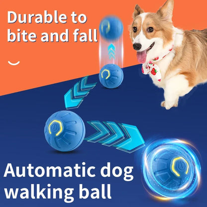 Tikivault Smart Dog Toy Ball Electronic Interactive Pet Toy