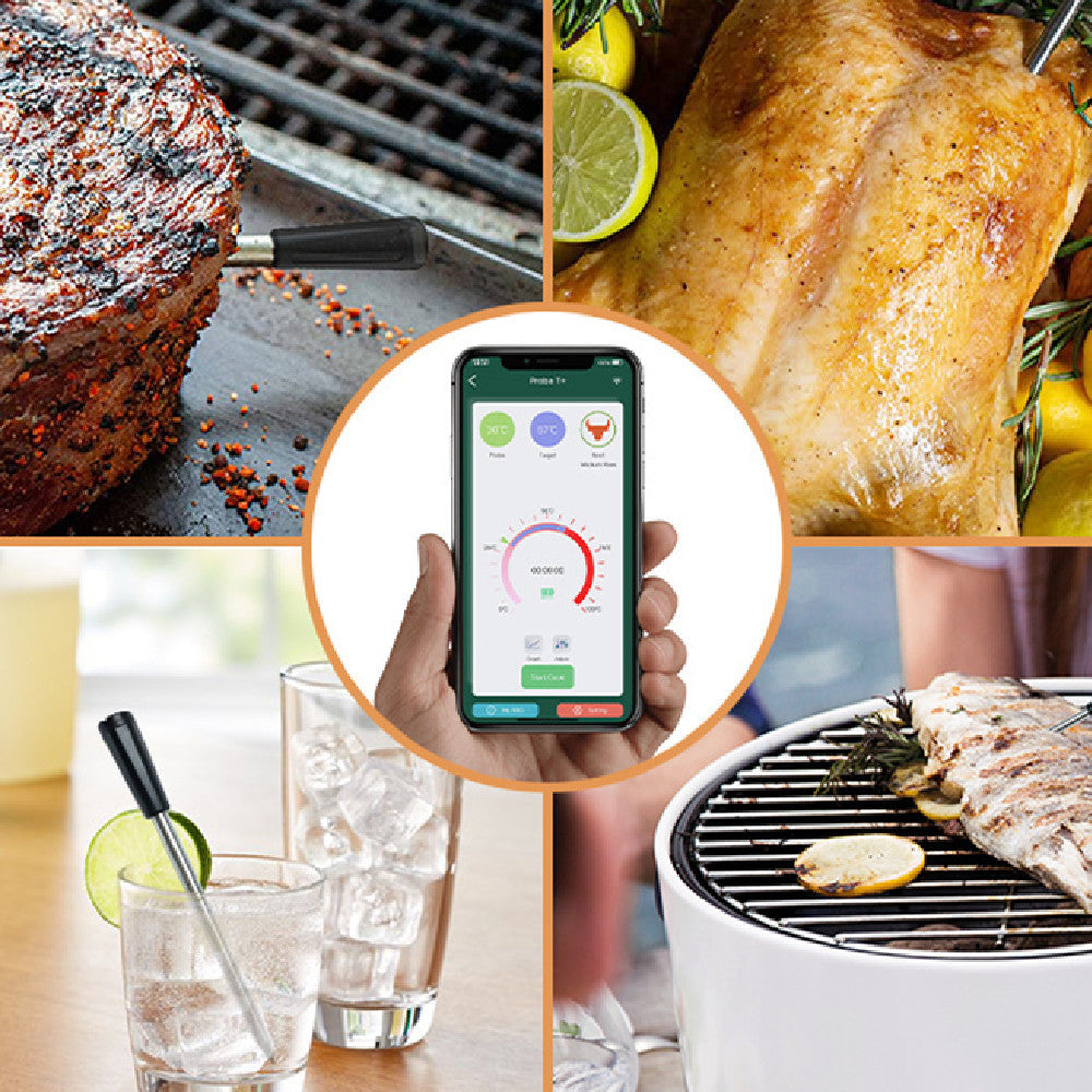 Smart Wireless Bluetooth Barbecue Thermometer Food