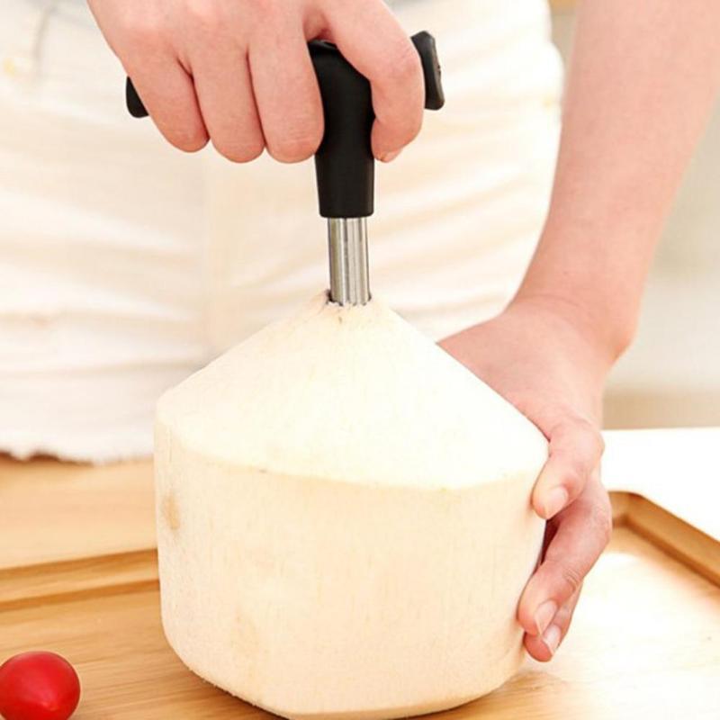 Multifunctional coconut opener