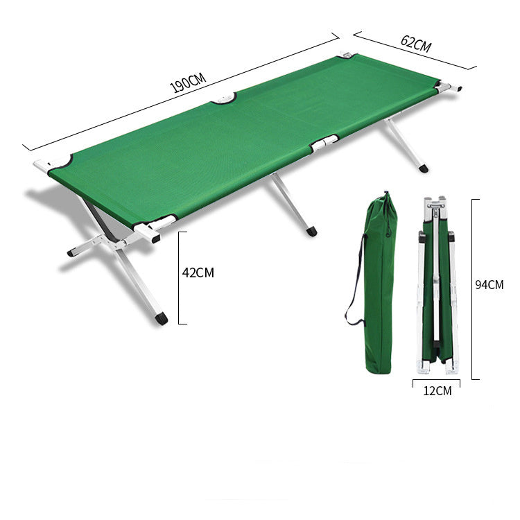 Outdoor Folding Bed Portable Aluminum Alloy